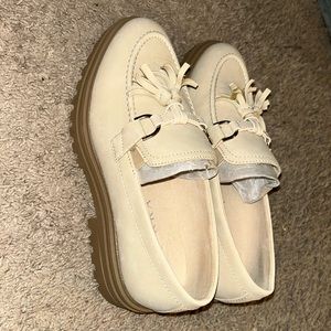 Women’s Suede Platform Loafers